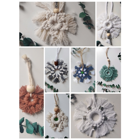 Snowflake Ornaments - Set of 8 - Picture 1 of 9